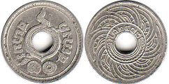 moneda Thailand Siam 10 satang 1935 moneda Thailand Siam 10 satang 1935